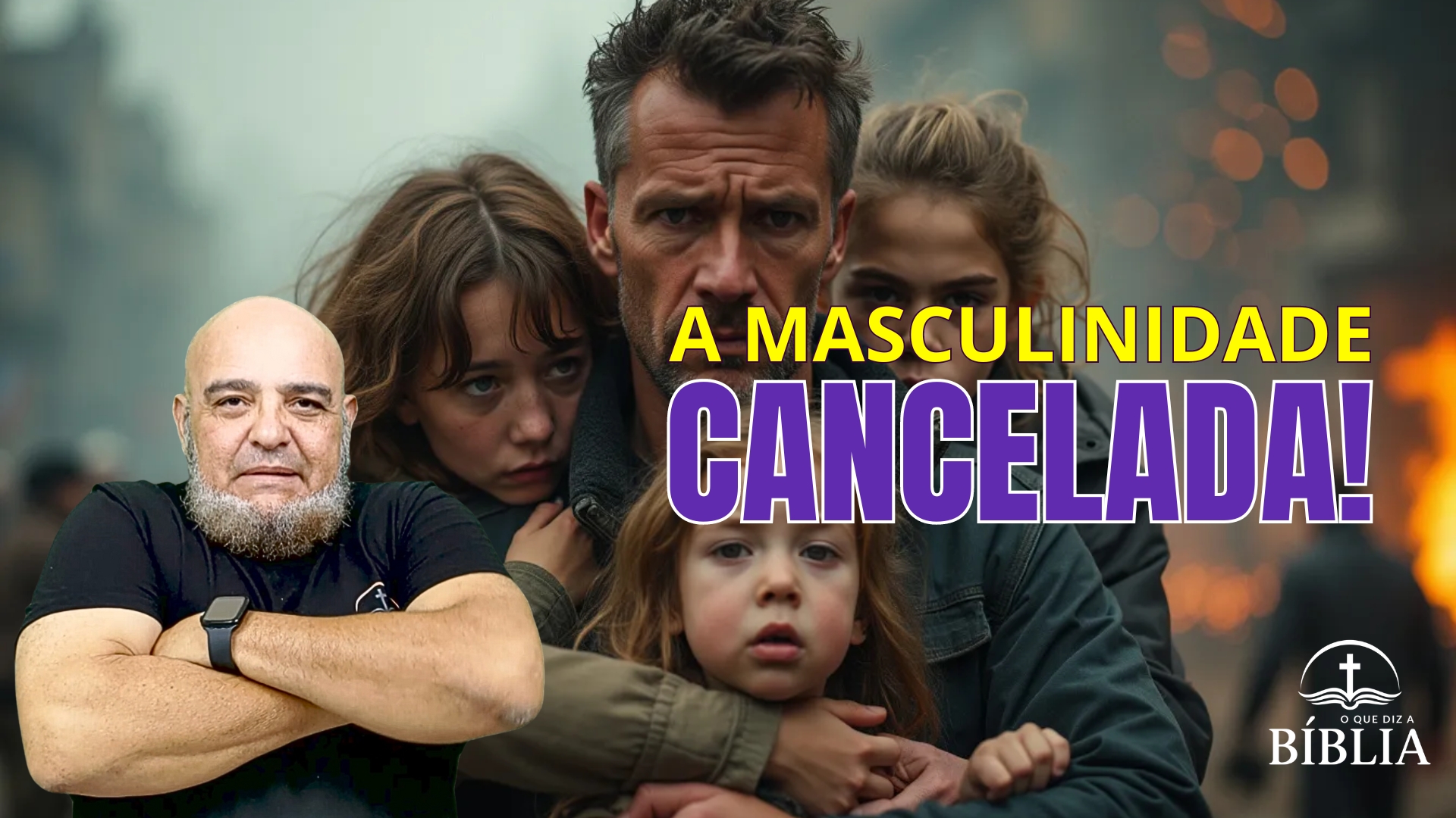Existe um movimento que nós sabemos, um movimento globalista, tentando tirar a masculinidade, tentando fazer com que a figura do homem se desvaneça.